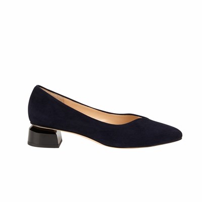 Brunate One Of Our Iconic Models Pumps Dam Blå | SEI-897562
