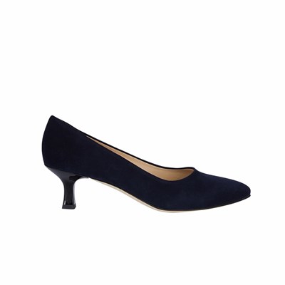 Brunate Pumps Dam Blå | MHS-926538