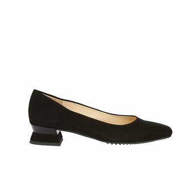 Brunate Squared Pumps Dam Svarta | POQ-528317