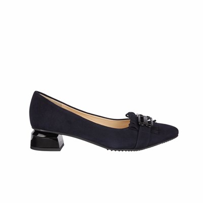 Brunate Tofflor With Tassels And Metal Accessory Pumps Dam Svarta | CPK-253476