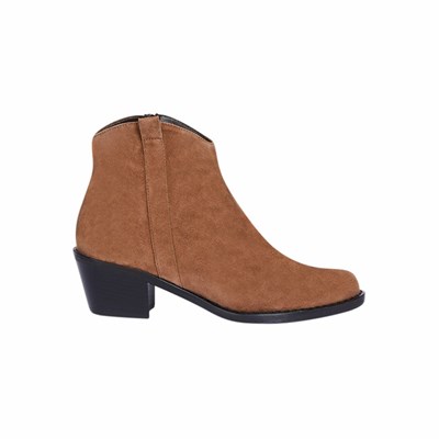 Brunate Western Boot Ankelboots Dam Bruna | EBS-249761
